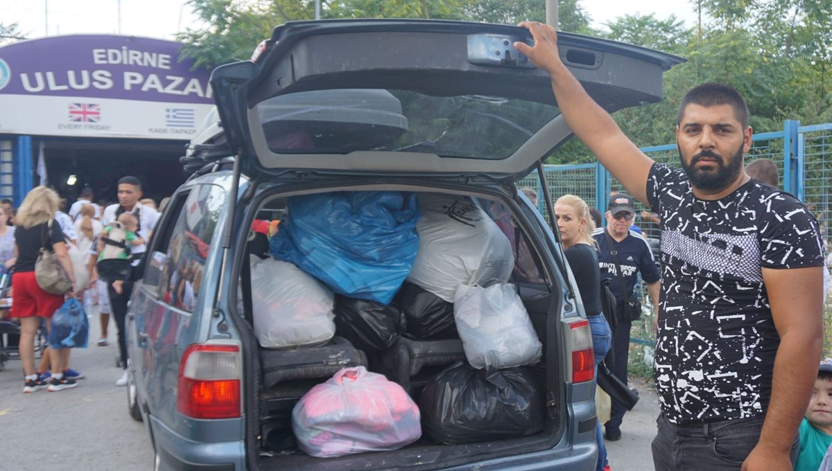 Edirne'de bagajlarını dolduran Bulgarlar: Türkiye çok ucuz